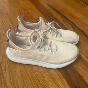Girls adidas pink sneakers